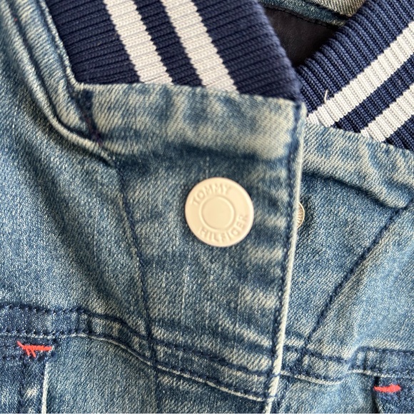 NWT Tommy Hilfiger Denim Bomber Jacket - Picture 4 of 11